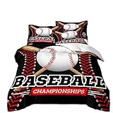 RZPFQB Fußball Kinder Bettwäsche 200x200 Bettwäsche Set für Teens Jungen Mädchen...