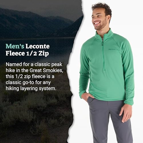Image of MARMOT Men's Leconte Fleece 1 /2 Zip Pullover Jacket