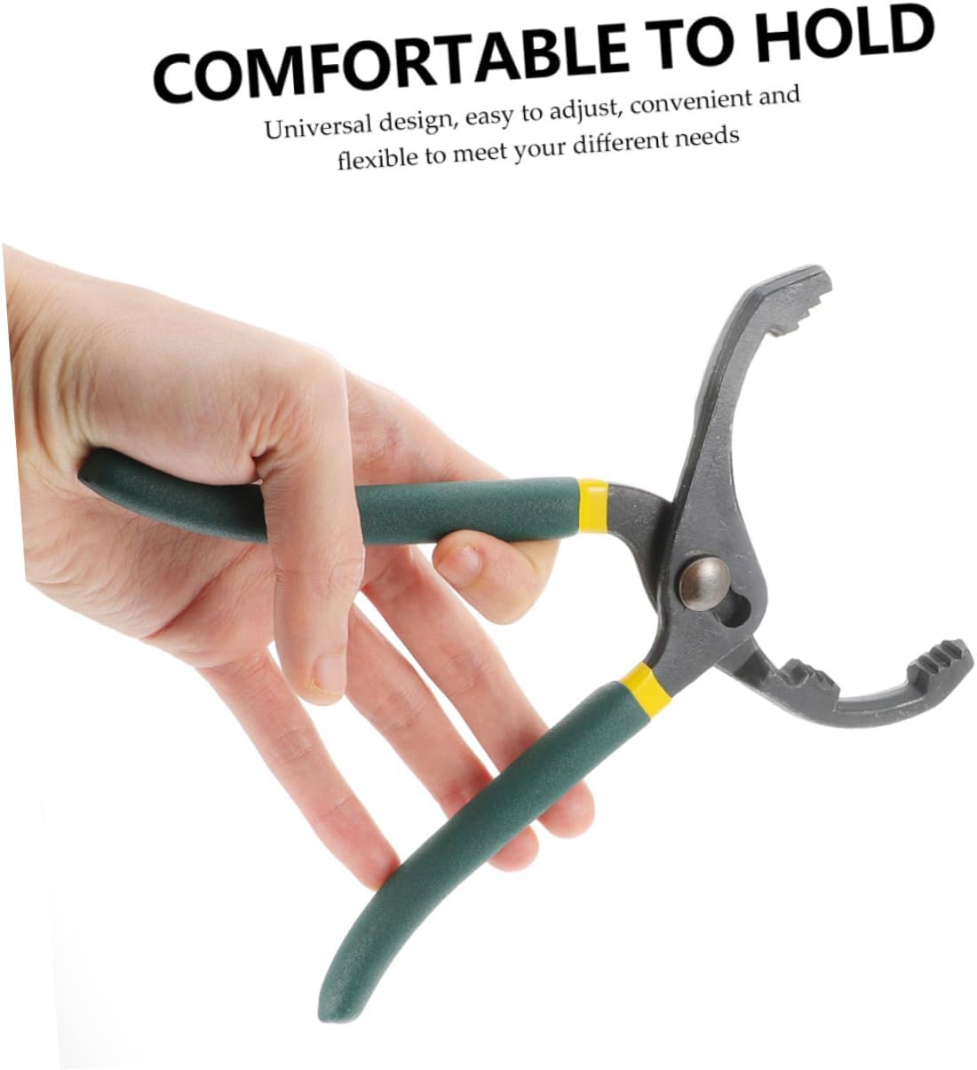 PRETYZOOM 2pcs Oil Filter Wrench Pliers Set for Removal Maintenance