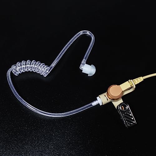 Auriculares de vigilancia de 3,5 mm para comunicación discreta en eventos y escoltas 3