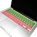 TopCase Faded Ombre Series Green & Pink Silicone Keyboard Cover Skin for Macbook 13" Unibody / Macbook Pro 13" 15" 17" with or without Retina Display / New Macbook Air 13" / Wireless Keyboard