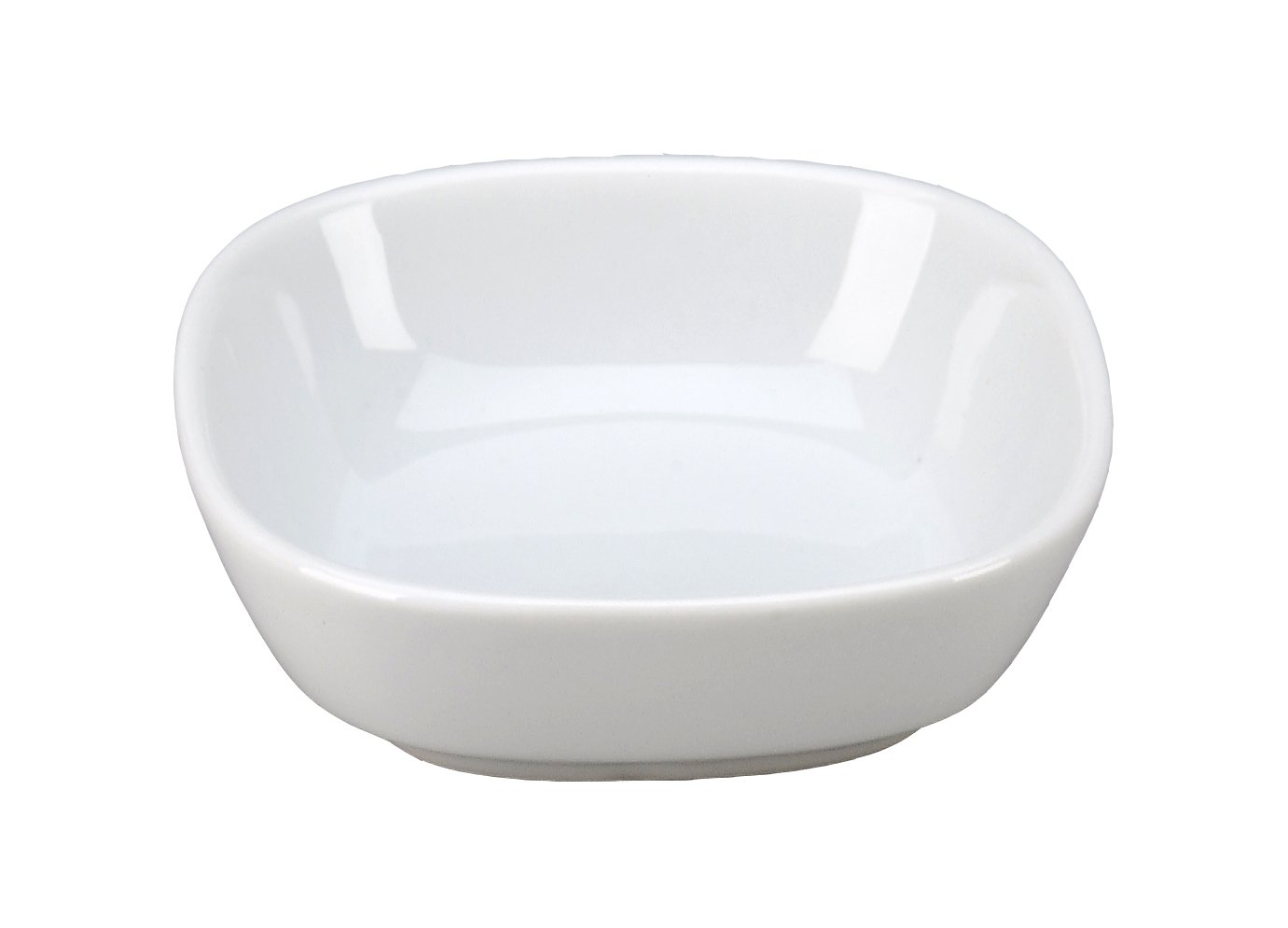 Signature Round Square Bowl by Vertex China – 6.0 ounces, Porcelain, Porcelain White, Pack of 36, Model ARG-116