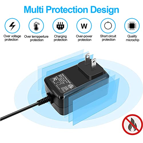 Fast Charging 36W 24V Scooter Battery Charger For Razor E100 E200 E200S E175 E300 E300S E125 E150 E500 Pr200 E225S E325S Mx350 Mx400, Pocket Mod, Sports Mod, And Dirt Quad, Charger Power Supply Cord #TOP4