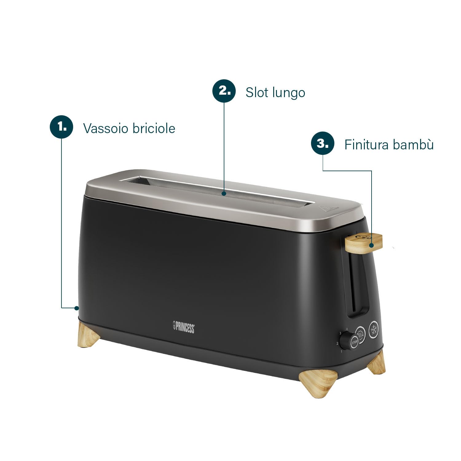 Princess 142361 Toaster One Size