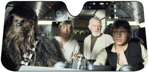 Plasticolor 003700R01 Star Wars Accordion Sunshade