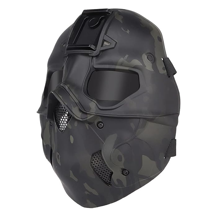 Buy YAKI WoSporT Airsoft Mask Full Face Paintball Protection Gear Mask