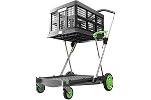 The CLĀX Made in Germany Folding Grocery Cart - Get Your Green On