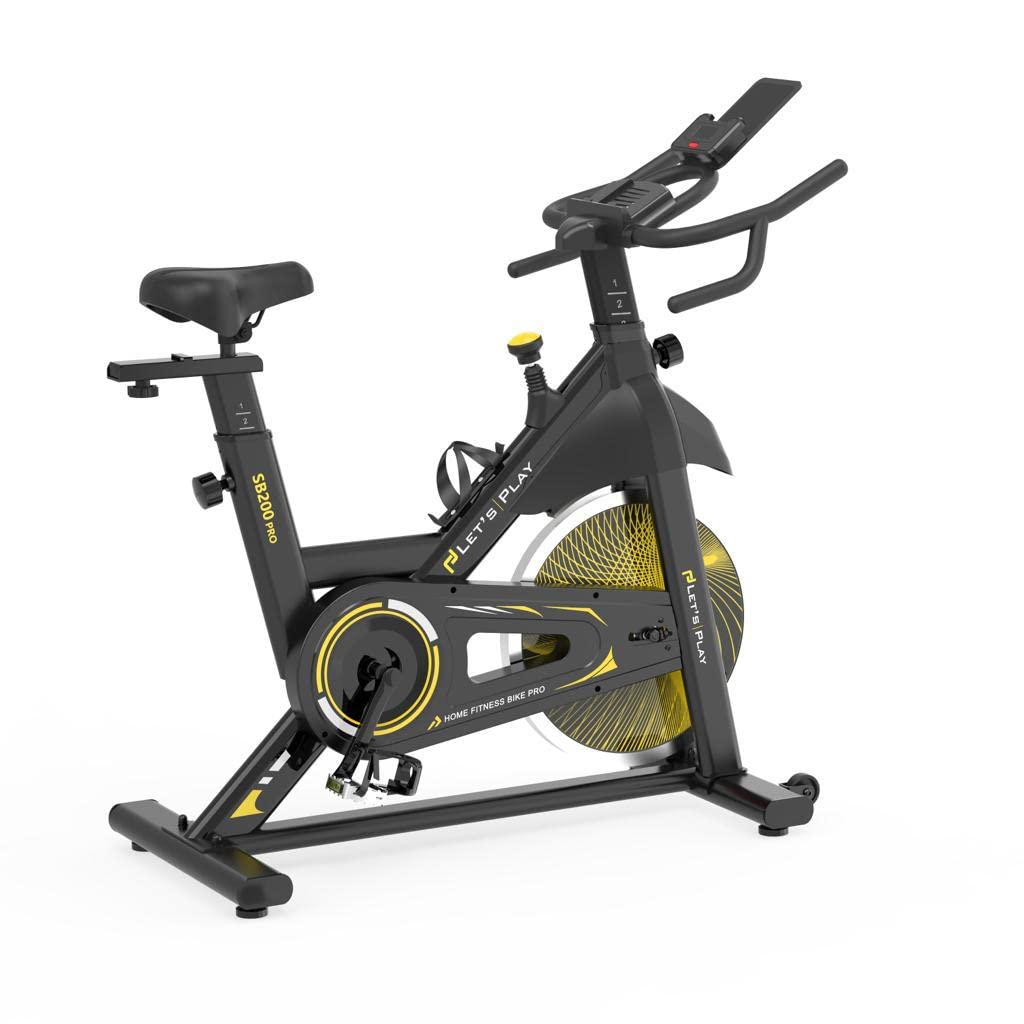 See full amazon price history chart for Lets Play® Professional Indoor Upright Spin Bike Exercise Cycle with 10kg Fly wheel | Mobile & Bottle Holder | Fitness Bike for Home gym Workout & Cardio Training Lets Play® Professional Indoor Upright Spin Bike Exercise Cycle with 10kg Fly wheel | Mobile & Bottle Holder | Fitness Bike for Home gym Workout & Cardio Training (B0C6Q5L3T6) Amazon Price History, Amazon Price Tracker