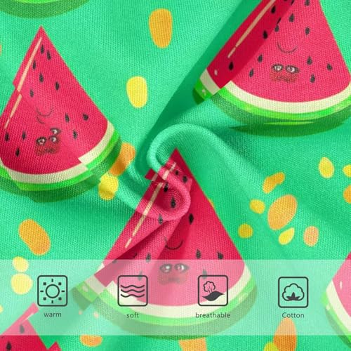 Cotton Girls Underwear Toddlers Cute Watermelon Slice Green Panties Little Girl Fun Kids Briefs Undies 2t3