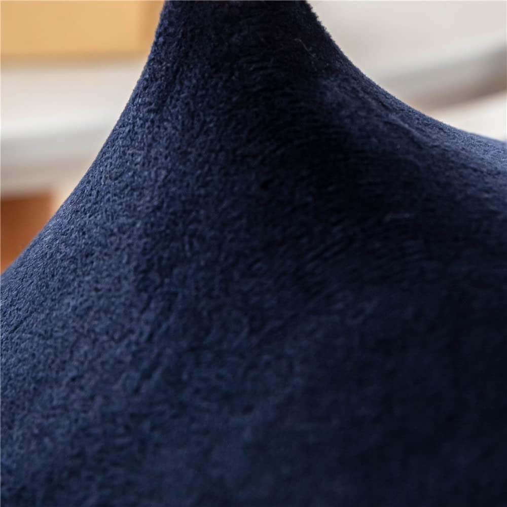 4 Sillas De Comedor De Estilo Escandinavo En Terciopelo Rosa Con Patas