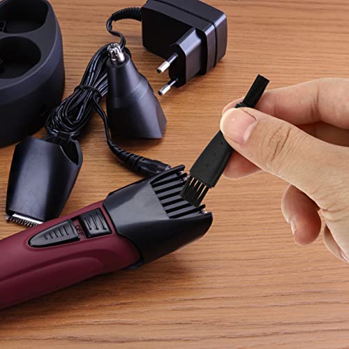 GLEAVI Escova de limpeza para barbeador elétrico, 10 peças, escova de limpeza de barbeador dupla fac