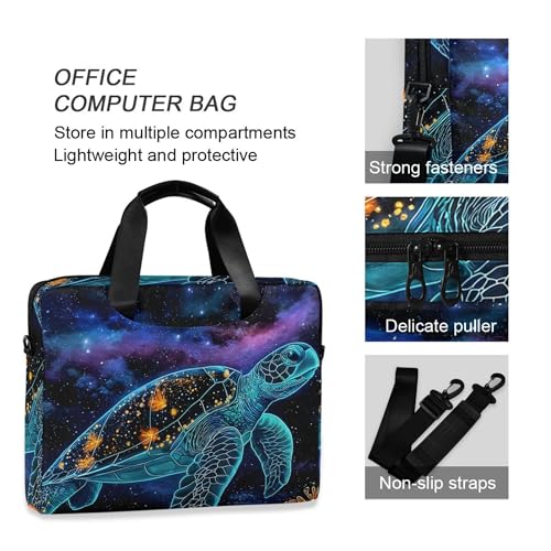 ALAZA Dream Turtle Maletín para Laptop 13-15.6 pulg miniatura 5