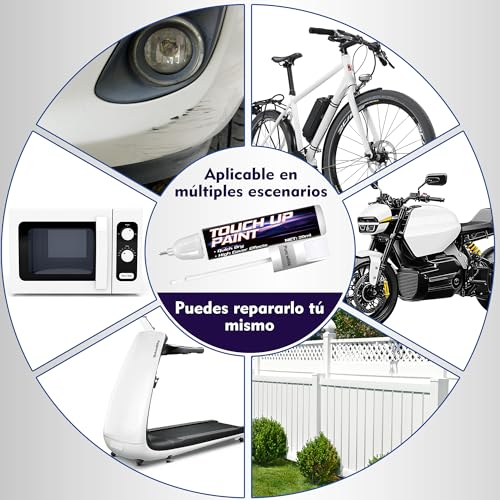 HuakChai Reparador de rayones de coche, reparadorr arañazos cochee, bolígrafo 2 en 1, reparado profesional de quita arañazos coch, quita rayones coches, bolígrafo con precisión de color (Blanco)