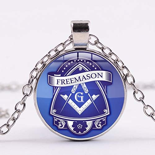 Vintage Illuminati Pyramid Eye Collier Maconnique Franc Maconnerie Boussole G Symbole Verre Dome Pendentifs Classique Chaine Colliers Amazon Fr Bijoux
