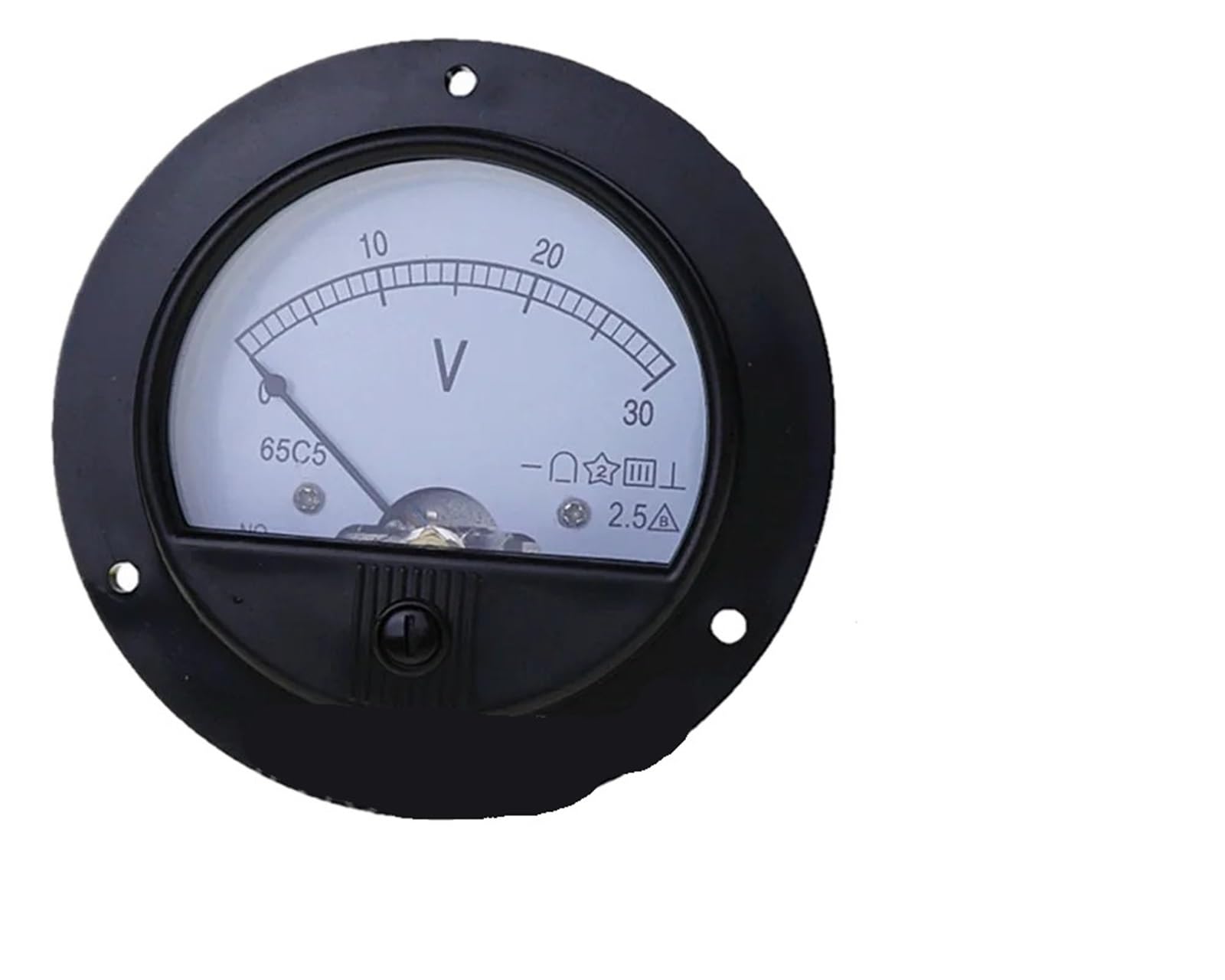 62T2/65C5 3V 5V 10V 15V 20V 30V 50V Classe 2.5 Voltmetro analogico Misuratore di tensione Misuratore di tensione(30V)
