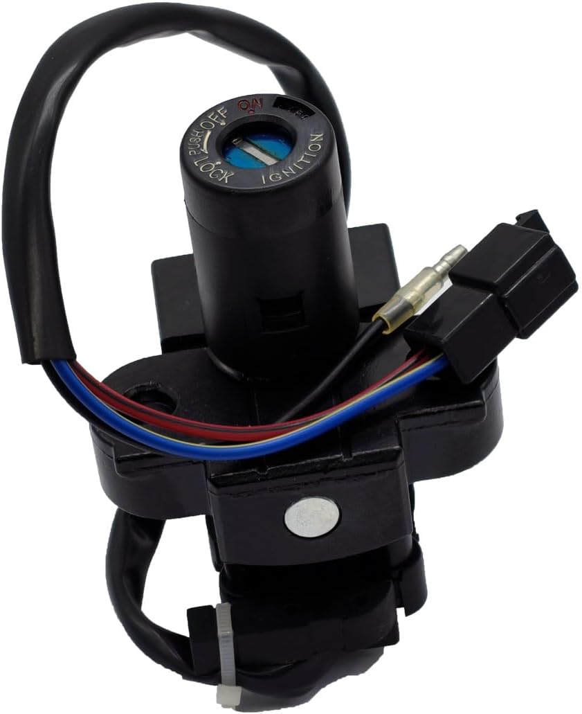 Ignition Switch Fuel Gas Tank Cap Cover Seat Lock Key Compatible For CBR600 F2 F3 1991-1998 (Model 2)