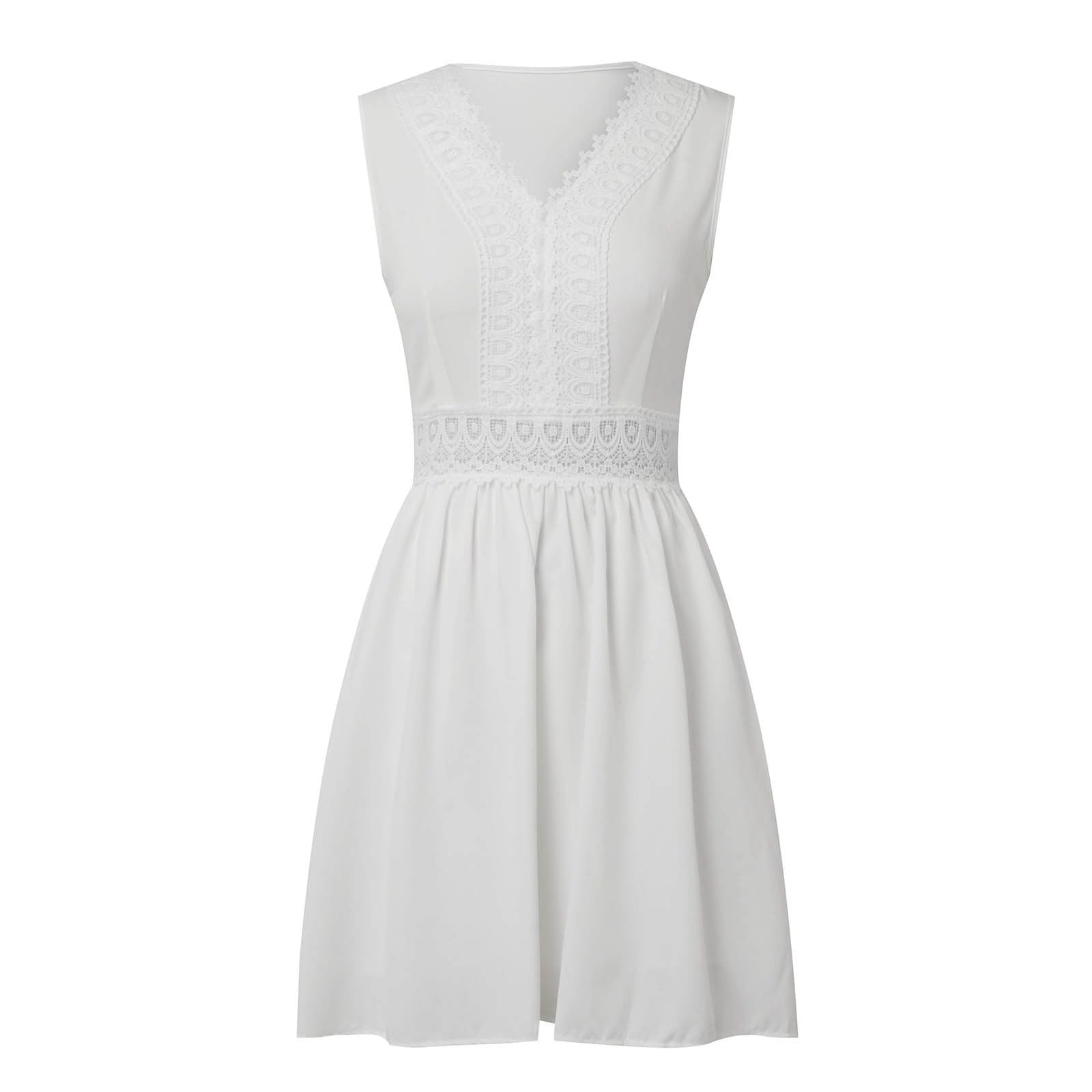 Robe Longue Femme Ete Boheme Chic Robe Maxi à imprimé Floral bohème pour Femmes, col Rond, sans Manches, Plage Fluide Robe Femme Ample Fluide Robe Femme Ete Mi Longue Tendance Robe de Ceremonie Femme
