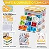 WillingHeart Storage Organiser for Lego 3 Layers Stackable Kids Toy Box ...