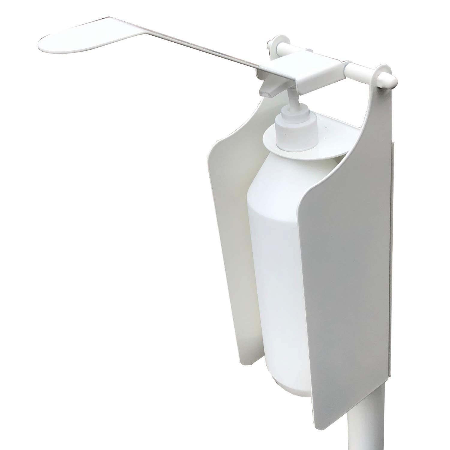 Désinfectant mains blanc résistant aux intempéries extérieur