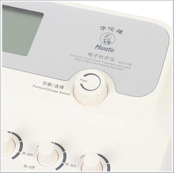 Professional TENS Machine EMS Electric Pulse Muscle Nerve Stimulator 6 Channels Output Acupuncture Therapy Equipment Meridian Body Massager Full Body Relax Muscle Physiotherapy Machine