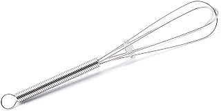 TYGYLZGCF Mini Whisk 5 Inch Stainless Steel - Durable Small Whisk for Eggs, Sauces, Hot Chocolate & Protein Shakes