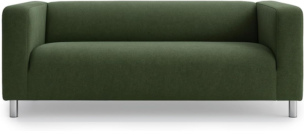 Klippan Loveseat Cover Replacement Klippan Sofa Cover, Klippan Couch Cover, Klippan Cover(Daily Green)
