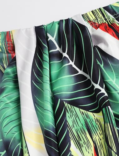 Image of ZAFUL Women's Casual Sleeveless Summer Two Piece Outfits Crop Top and Side Split Draped Ruched Maxi Skirt Set Solid Suiting