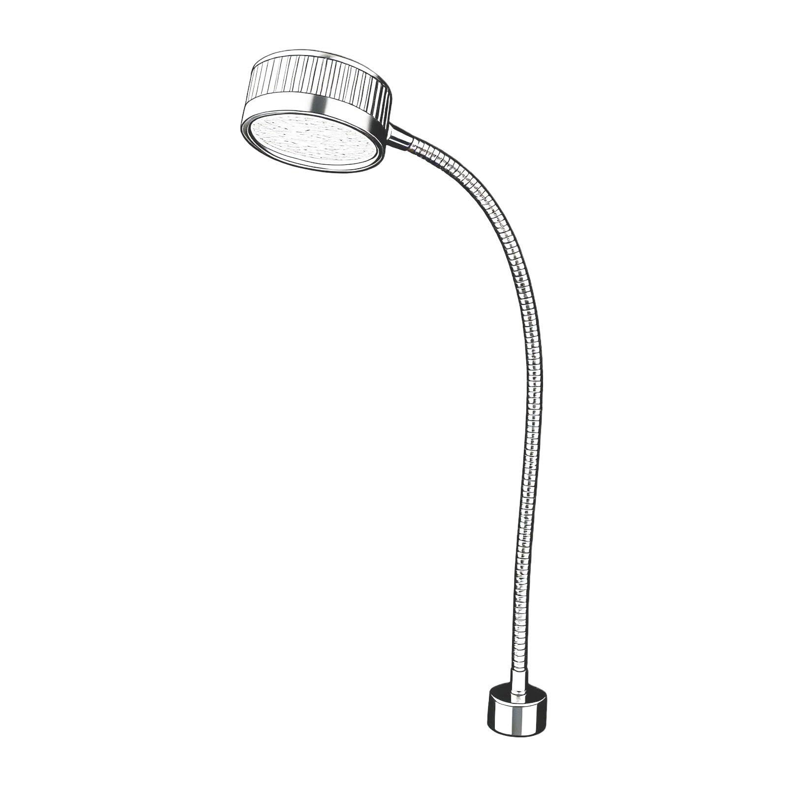 COOLHOOD Luce ricaricabile per barbecue con batteria da 1200 mAh