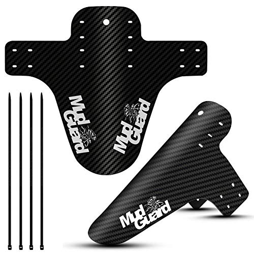 BESLIME 2Pcs Guardabarros de Bicicleta, Se Adapta a 650B 20