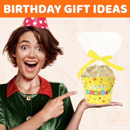 Image of HAPPYPOP Funny Birthday Gifts - 20 25 30 35 40 45 50 55 Year Old Birthday Socks for Him Her