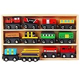 PÄDAGOGISCHES LERNEN: Unser belehrendes magnetisches Zugspielzeug-Set fördert die motorischen Fähigkeiten und die Farberkennung. Ihr wird eine schöne Zeit haben, während es spielt und gleichzeitig lernt. Die Magnete sind ebenfalls unterhaltsam.