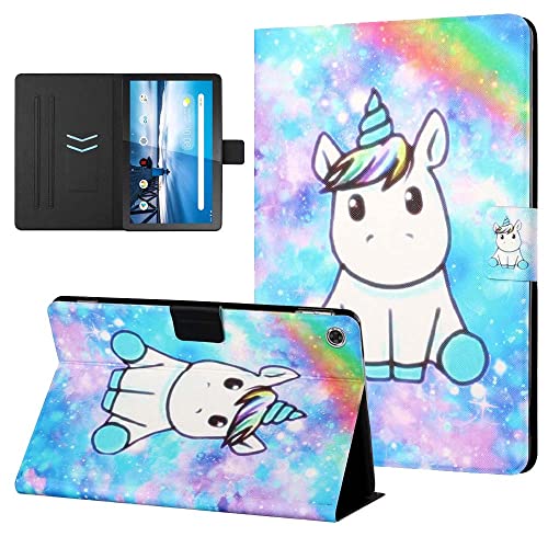 CaseFun Funda para Tableta Lenovo Tab M10 Plus 10.3 Funda Protectora de Cuero Delgada y Liviana con...