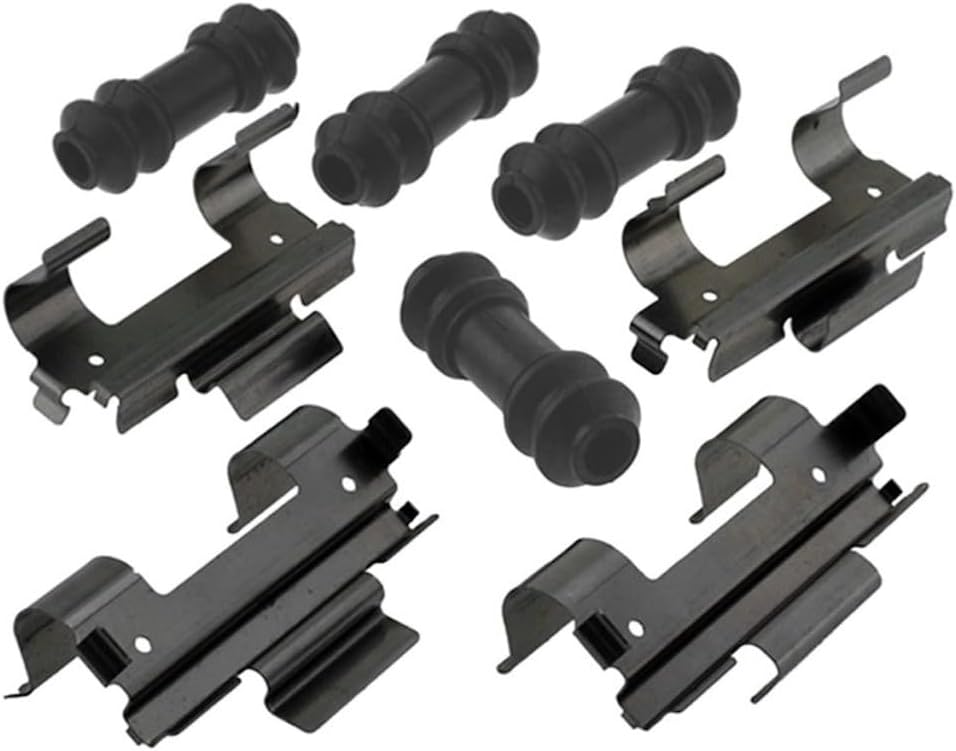 KarParts360 For Chevy C4500 Kodiak 2003 2004 2005 2006 Disc Brake Hardware Kit Rear | Steel | Gold Classification | Regular Grade Brake Service