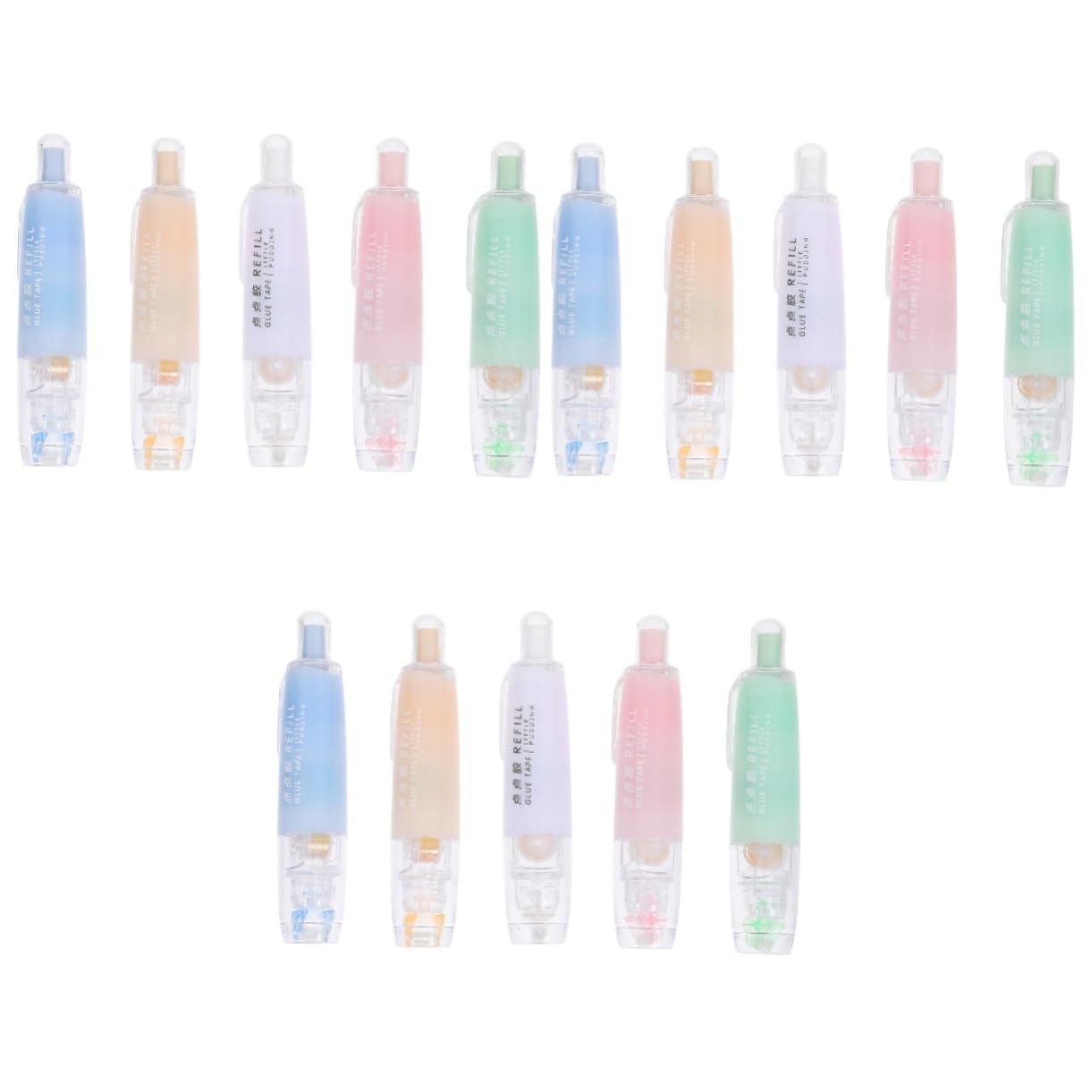 NUOBESTY 3 Set Penne Colla Asciugatura Rapida Penne Per Incollare Ergonomiche Per Progetti E Scrapbooking Viscosità E Facile Utilizzo 5 Pezzi * 3
