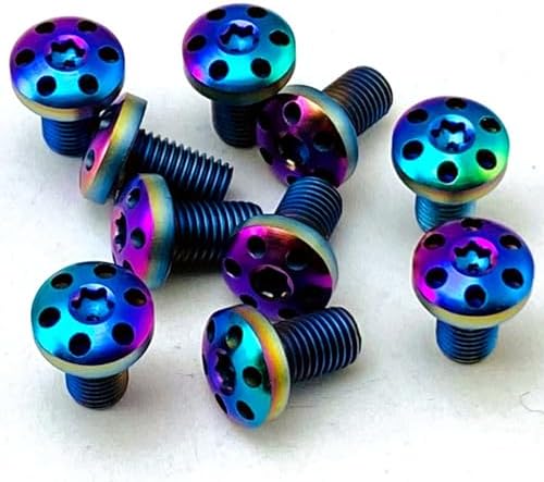 1911 Grips, 4Pcs 1911 Grip Screws Stainless Steel Torx Colorful with Torx Key Random Color - 5