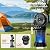 LanSuper Misting Fan, Portable Misting Fan with Light & 2L Water Tank, 30000mAh Battery Powered Misting Camping Fan, Rechargeable Mist Fan with Remote & Timer, 4 Speeds & Spray, 120° Auto Oscillating