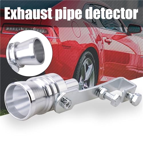 Mofle trasero simulador de sonido turbo universal para mejorar el sonido del escape de coche L 3