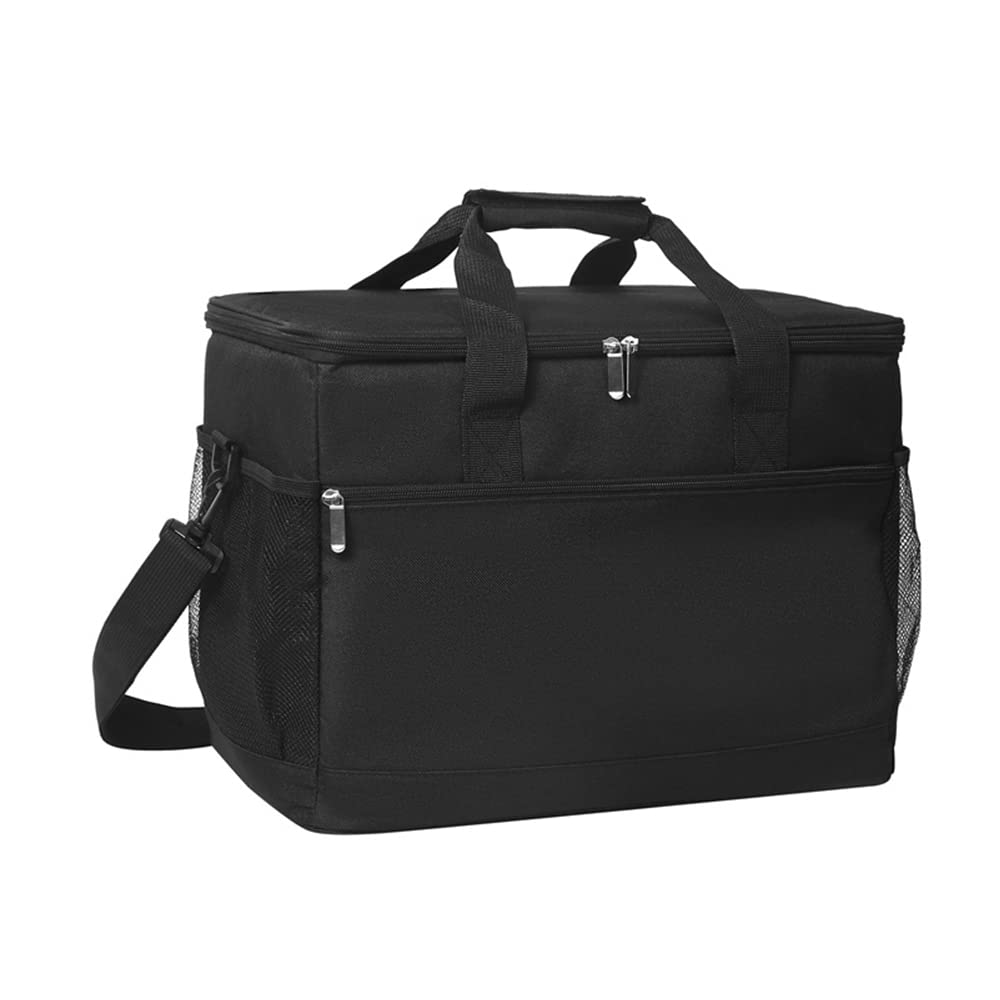 Sac isotherme pliable, grand sac isotherme étanche et réutilisable, sac de pique-nique en plein air isolé froid et chaud, 1 pièce, sacs isothermes pour le déjeuner, le pique-nique, le camping, la pla