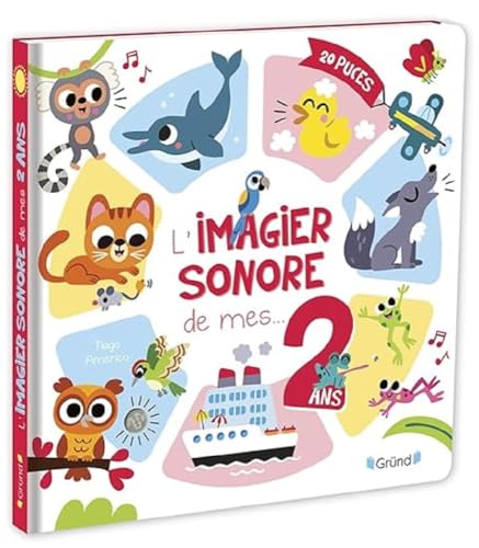 L'imagier sonore de mes 2 ans: 20 puces