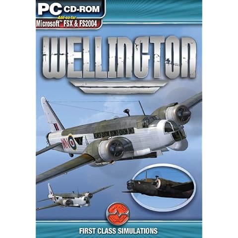 Wellington Add-on for Microsoft Flight Simulator FS2004 and FSX - PC Cover