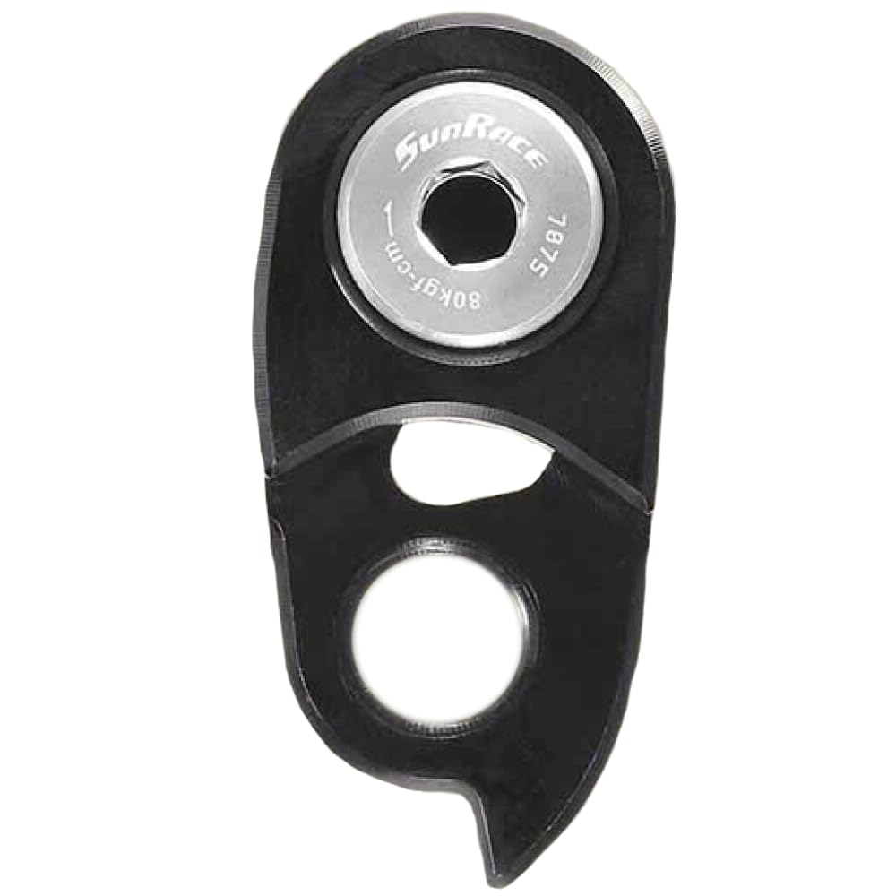 SunRace - Desviador de cadena para hombre y mujer, 2,25 cm, color negro