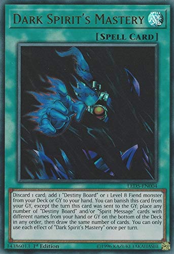 Yu-Gi-Oh! - Dark Spirit's Mastery - LED5-EN004 - Ultra Rare - 1st Edition