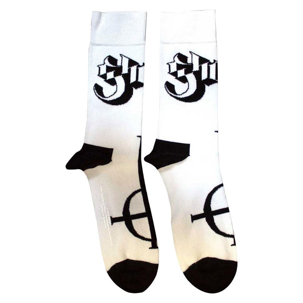 Rock Off officially licensed products Ghost Symbol Band Logo Mono Ankle Socks One Size