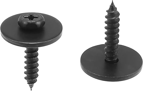 Miniatura 2 de uxcell A15100800ux0092 50 clips de metal para el capó del parachoques del cuerpo del coche, 50 unidades