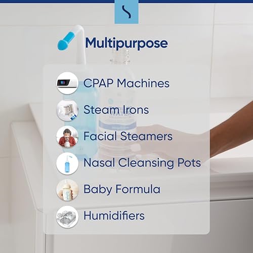 Vista 3 de Snugell Agua destilada embotellada para uso diario (paquete de 12, 16.9 onzas cada uno), ultrafiltrada, pura y segura, sin BPA, uso diario