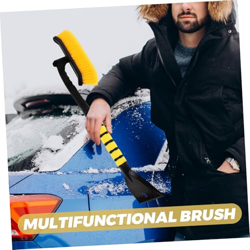 Rascador De Hielo Multifuncional Compacto y Cepillo Dual 7