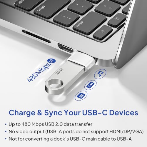 Image of USB C Female to USB Male Adapter 4 Pack,Type A Power Charger Cable Connector for Apple Watch iWatch Series 7,iPhone 11 12 13 Pro Max,SE,Airpods,iPad 8 8th 9 9th Air 4 4th 5 5th Mini 6 6th Generation