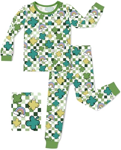babee Reshinee Bamboo Viscose Toddler St. Patrick's Day Pajamas Boys ...