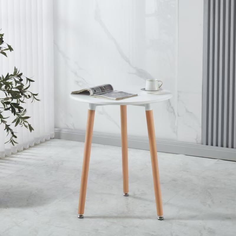 ダイニングテーブル　カフェテーブル　ホワイト　70CM 新品　 組み立て簡単 楽天市場】【マラソン期間中 全商品ポイント10倍】ダイニングテーブル