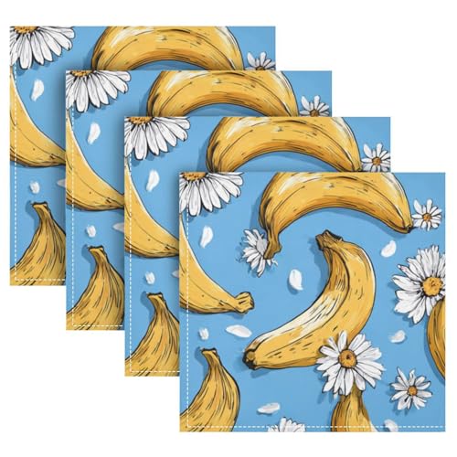 Servilletas de Tela ALAZA Pack de 4 50.8x50.8 cm miniatura 5